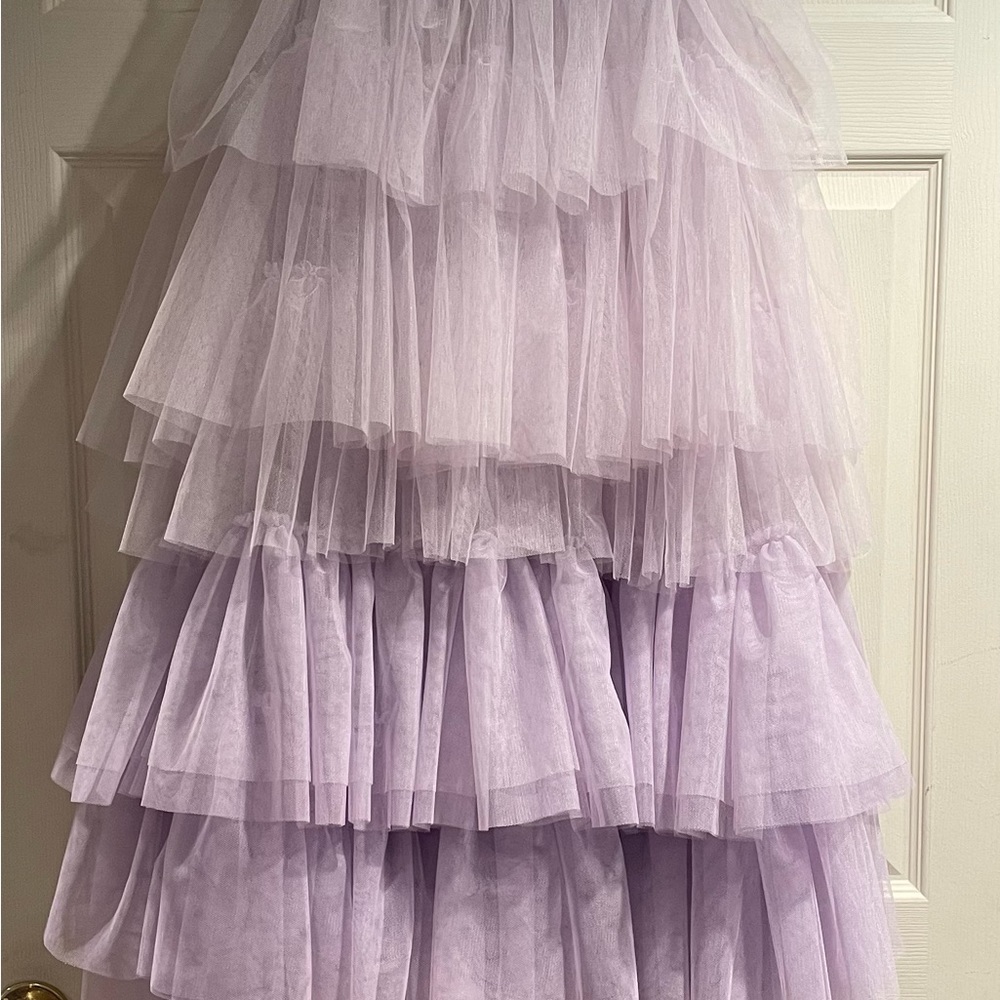 RARE Free People Tulle Much Slip. Intimately. Size Small. NWT. Purple. Sold Out! - Picture 4 of 6